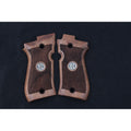 KSD Brand Beretta 81F - 81 FS - 84 F - 84 FS - 84 Cheetah, Turkish Walnut Grips