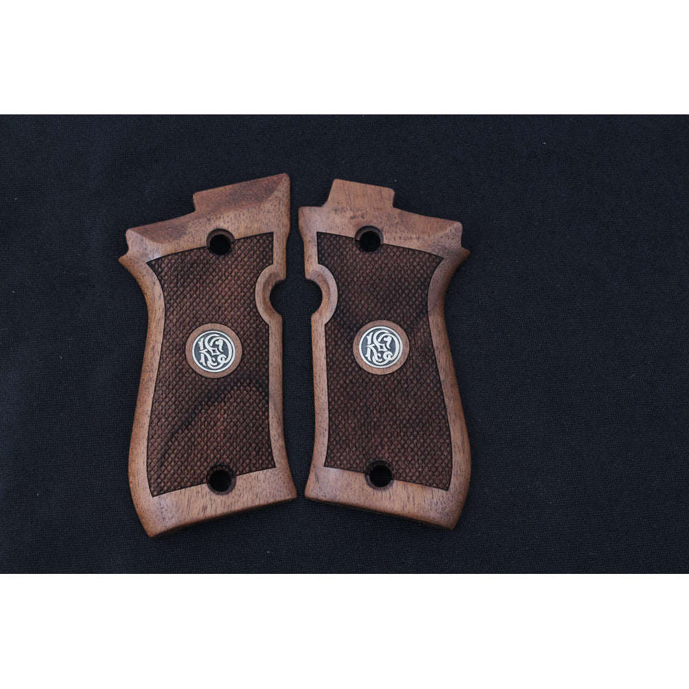 KSD Brand Beretta 81F - 81 FS - 84 F - 84 FS - 84 Cheetah, Turkish Walnut Grips