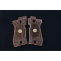 KSD Brand Beretta 81F - 81 FS - 84 F - 84 FS - 84 Cheetah, Turkish Walnut Grips