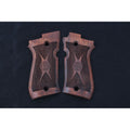 KSD Brand Beretta 81F - 81 FS - 84 F - 84 FS - 84 Cheetah, Turkish Walnut Grips