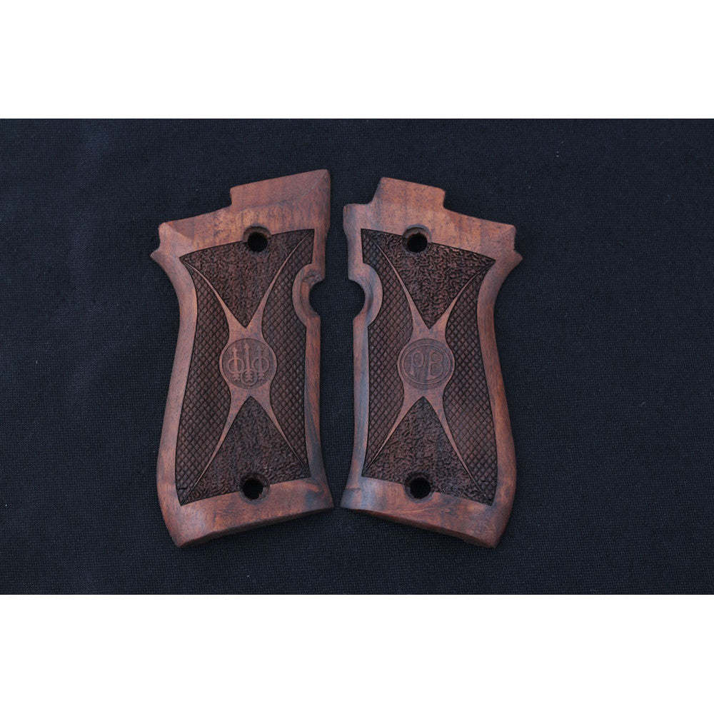 KSD Brand Beretta 81F - 81 FS - 84 F - 84 FS - 84 Cheetah, Turkish Walnut Grips
