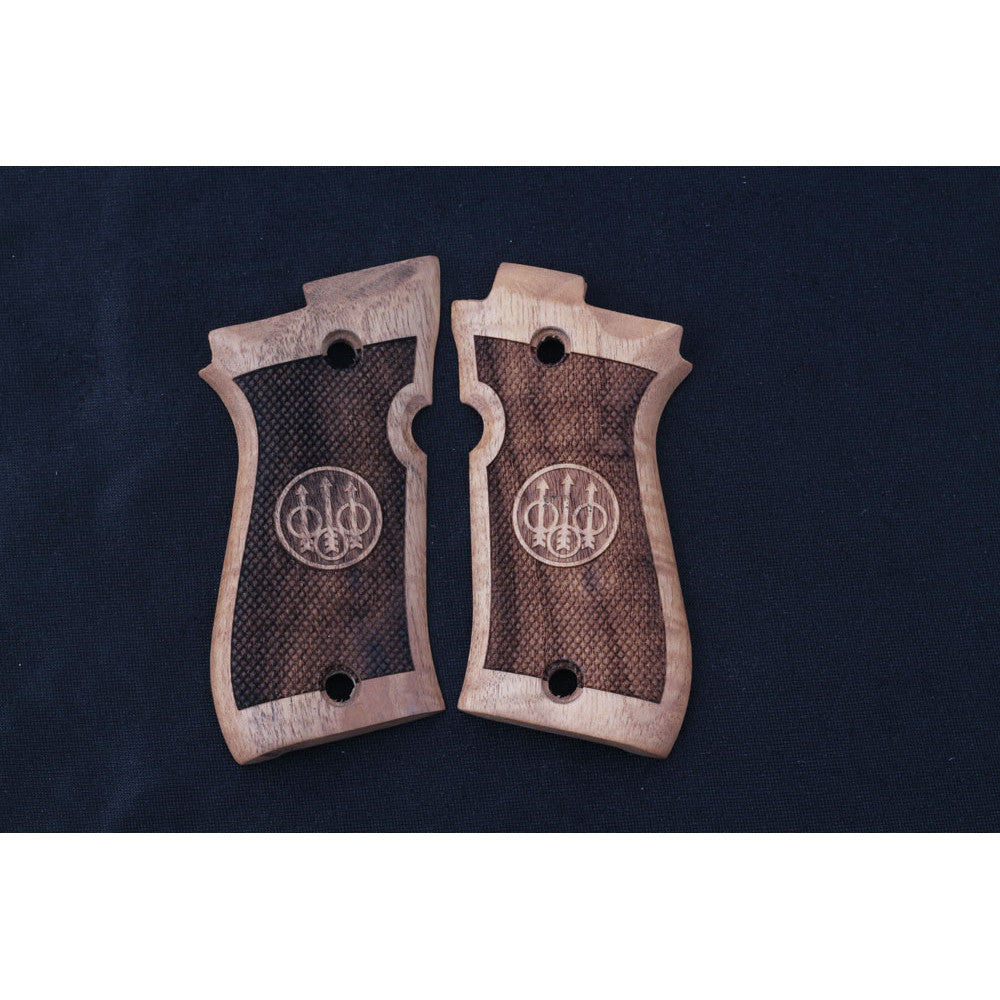 KSD Brand Beretta 81F - 81 FS - 84 F - 84 FS - 84 Cheetah, Turkish Walnut Grips