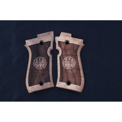 KSD Brand Beretta 81F - 81 FS - 84 F - 84 FS - 84 Cheetah, Turkish Walnut Grips