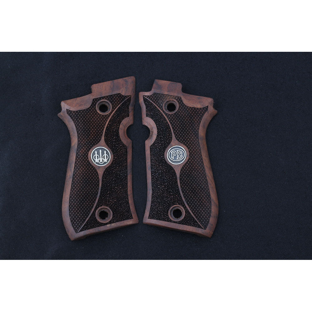 KSD Brand Beretta 81F - 81 FS - 84 F - 84 FS - 84 Cheetah, Turkish Walnut Grips