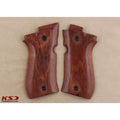 KSD Brand Beretta 81F - 81 FS - 84 F - 84 FS - 84 Cheetah, Rosewood Grips