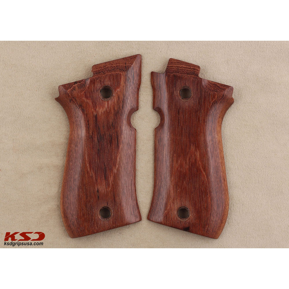 KSD Brand Beretta 81F - 81 FS - 84 F - 84 FS - 84 Cheetah, Rosewood Grips