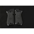 KSD Brand Beretta 81F - 81 FS - 84 F - 84 FS - 84 Cheetah, Acrylic Black Grips