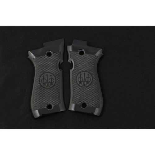 KSD Brand Beretta 81F - 81 FS - 84 F - 84 FS - 84 Cheetah, Acrylic Black Grips