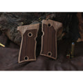 KSD Brand Beretta 92 Compact, Turkish Walnut Grips