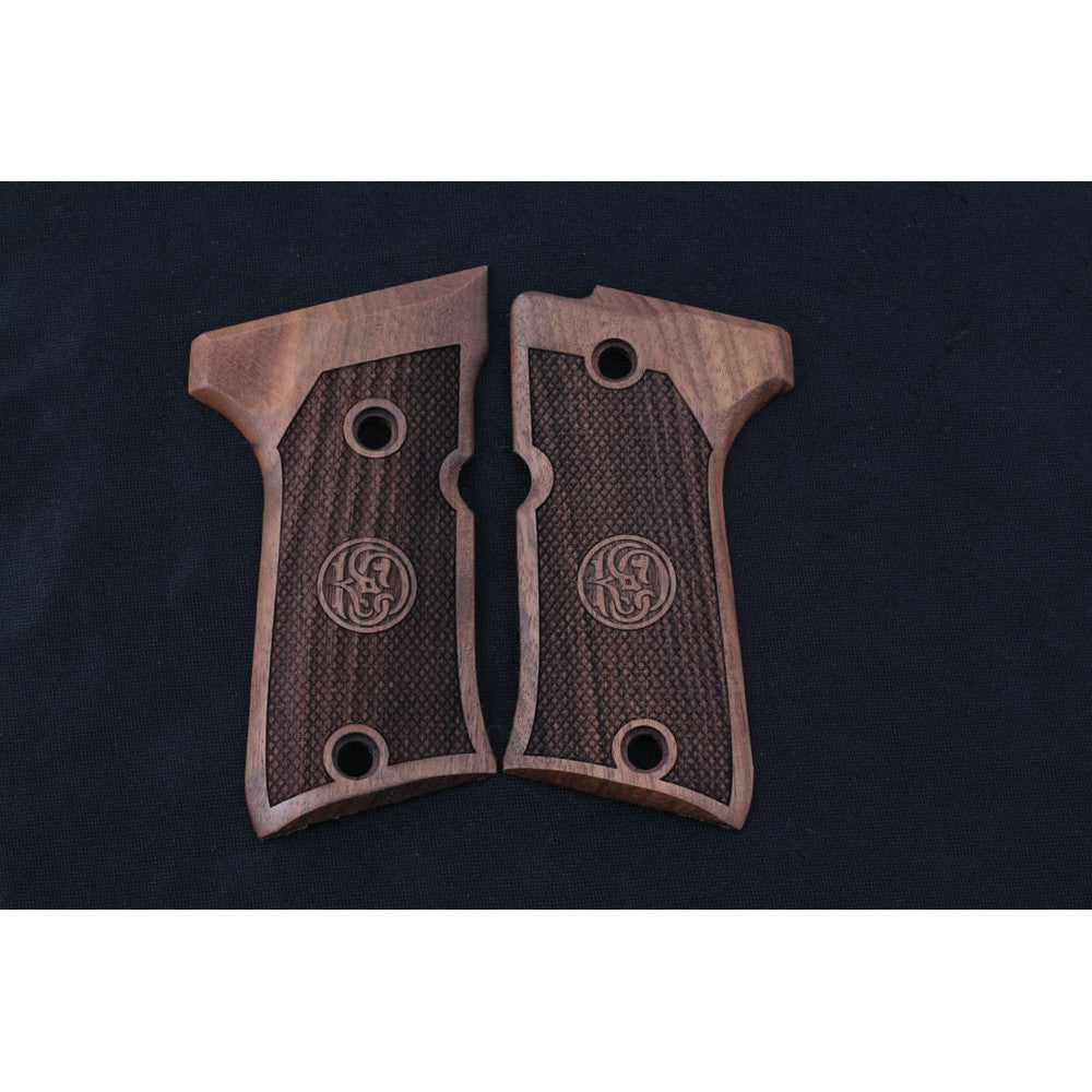 KSD Brand Beretta 92 Compact, Turkish Walnut Grips