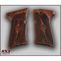KSD Brand Beretta 92 Compact, Turkish Walnut Grips
