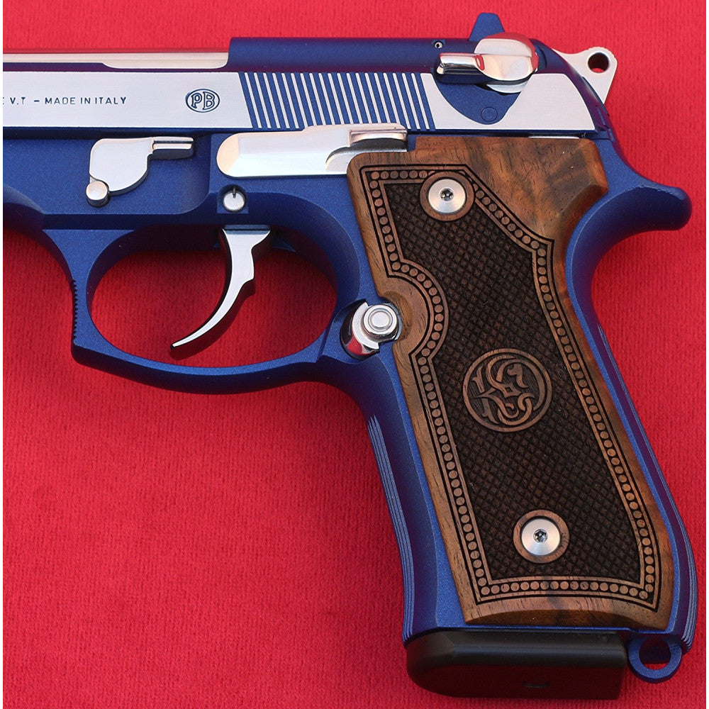KSD Brand Beretta 92FS, 92, 92F, 92A1, 92FS INOX, 92G, 92D, 96, 96D,, Turkish Walnut Grips