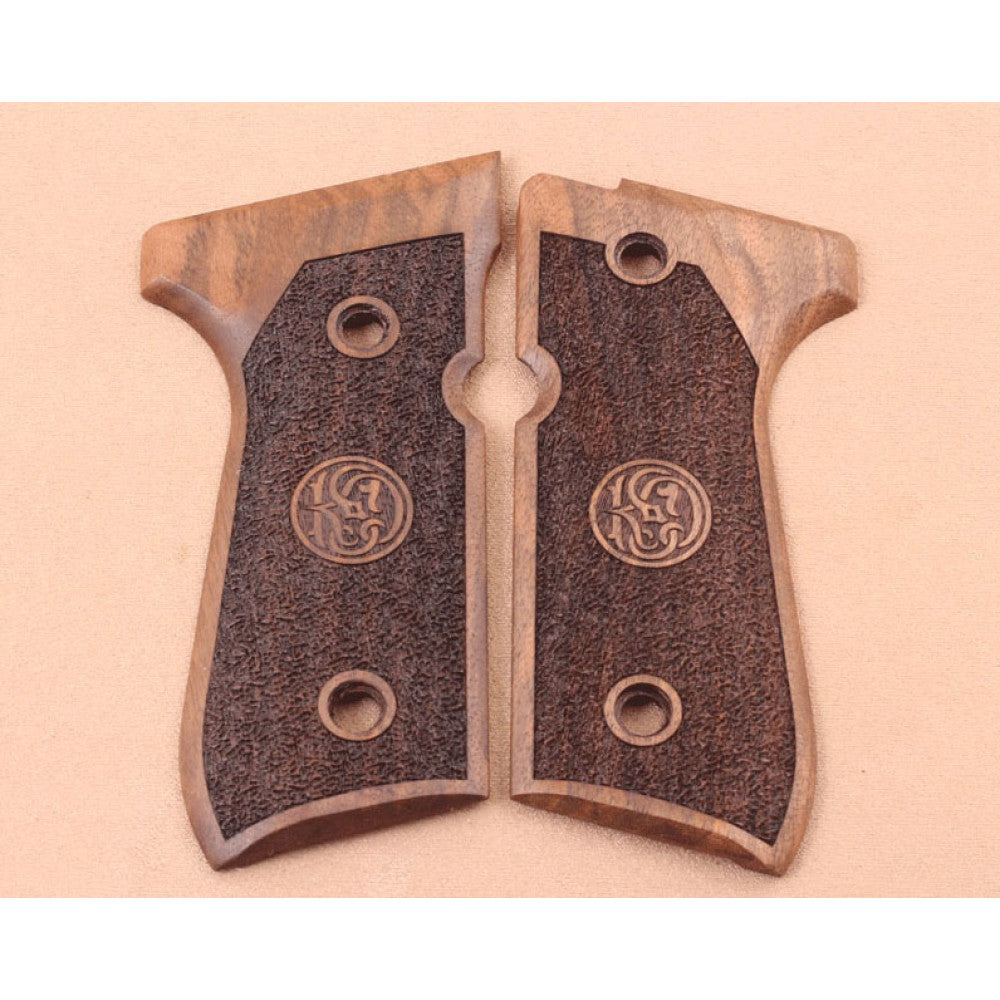 KSD Brand Beretta 92FS, 92, 92F, 92A1, 92FS INOX, 92G, 92D, 96, 96D,, Turkish Walnut Grips