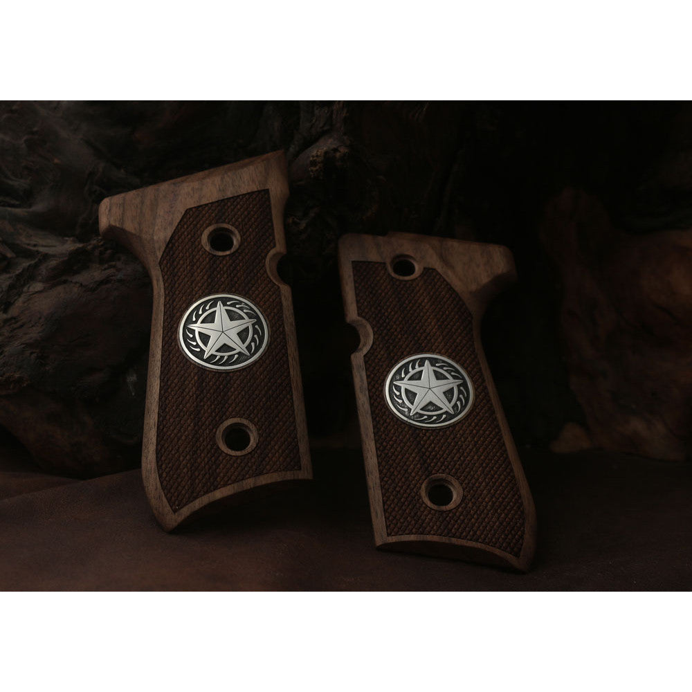 KSD Brand Beretta 92FS, 92, 92F, 92A1, 92FS INOX, 92G, 92D, 96, 96D,, Turkish Walnut Grips