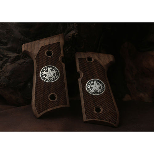 KSD Brand Beretta 92FS, 92, 92F, 92A1, 92FS INOX, 92G, 92D, 96, 96D,, Turkish Walnut Grips