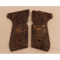 KSD Brand Beretta 92FS, 92, 92F, 92A1, 92FS INOX, 92G, 92D, 96, 96D,, Turkish Walnut Grips