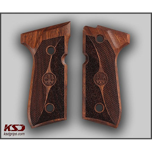 KSD Brand Beretta 92FS, 92, 92F, 92A1, 92FS INOX, 92G, 92D, 96, 96D,, Turkish Walnut Grips
