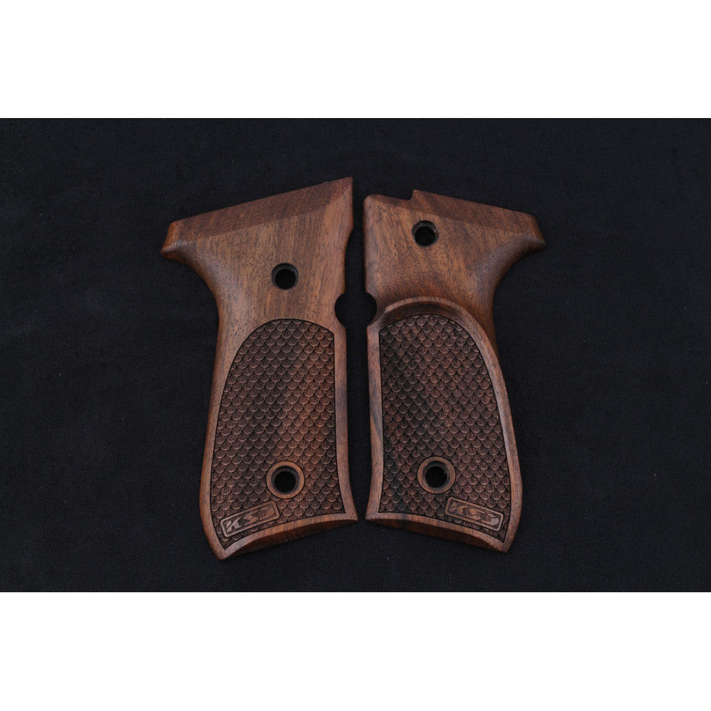 KSD Brand Beretta 92FS, 92, 92F, 92A1, 92FS INOX, 92G, 92D, 96, 96D,, Turkish Walnut Grips