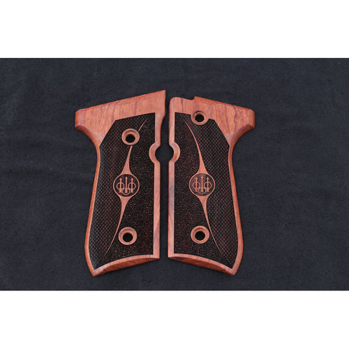 KSD Brand Beretta 92FS, 92, 92F, 92A1, 92FS INOX, 92G, 92D, 96, 96D,, Rosewood Grips