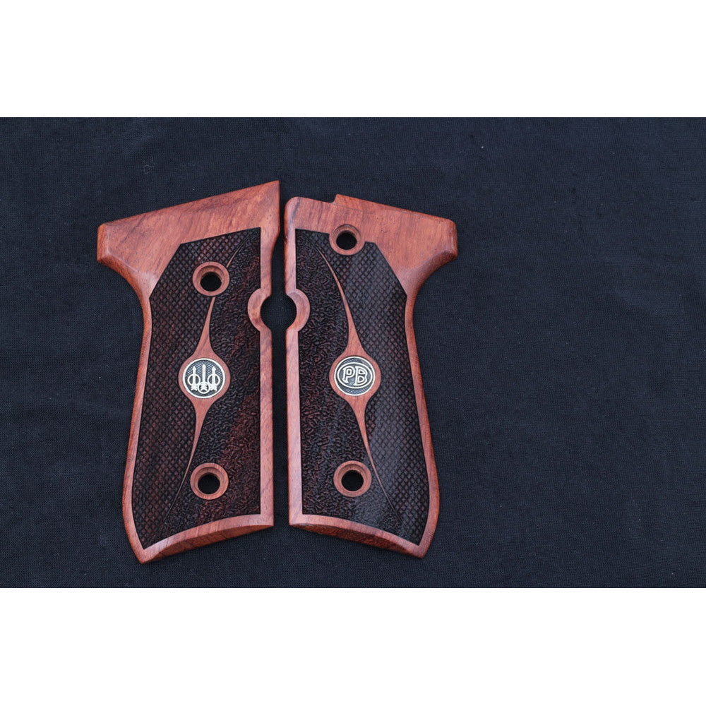KSD Brand Beretta 92FS, 92, 92F, 92A1, 92FS INOX, 92G, 92D, 96, 96D,, Rosewood Grips