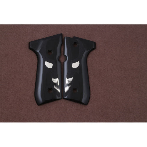 KSD Brand Beretta 92FS, 92, 92F, 92A1, 92FS INOX, 92G, 92D, 96, 96D,, Acrylic Black Grips