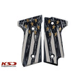 KSD Brand Beretta 92S, Acrylic White Grips