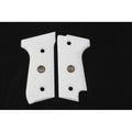 KSD Brand Beretta 92S, Acrylic White Grips