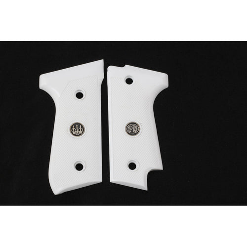 KSD Brand Beretta 92S, Acrylic White Grips