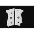 KSD Brand Beretta 92S, Acrylic White Grips
