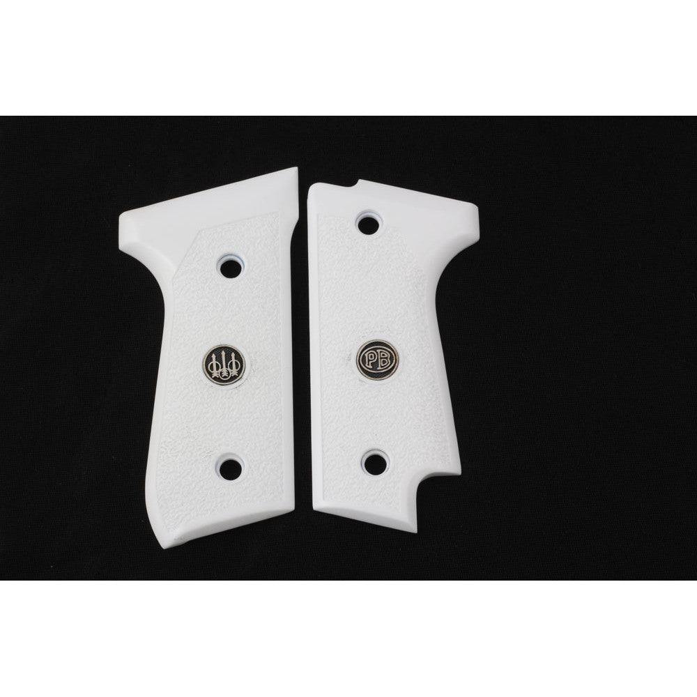 KSD Brand Beretta 92S, Acrylic White Grips