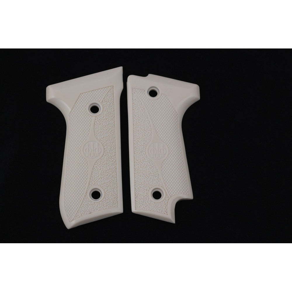 KSD Brand Beretta 92S, Acrylic Ivory Grips