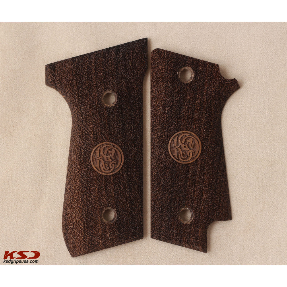 KSD Brand Beretta 92S Rare, Turkish Walnut Grips