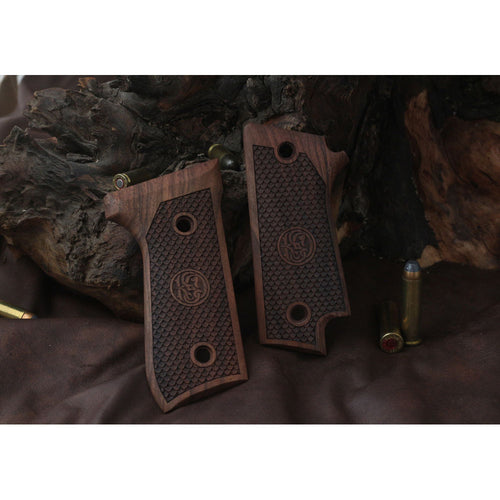 KSD Brand Beretta 92S Rare, Turkish Walnut Grips