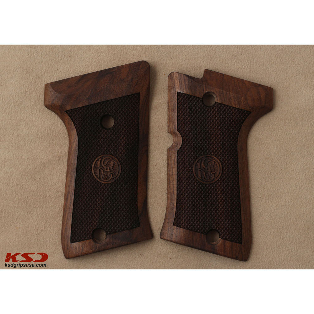 KSD Brand Beretta Compact Type M, Turkish Walnut Grips