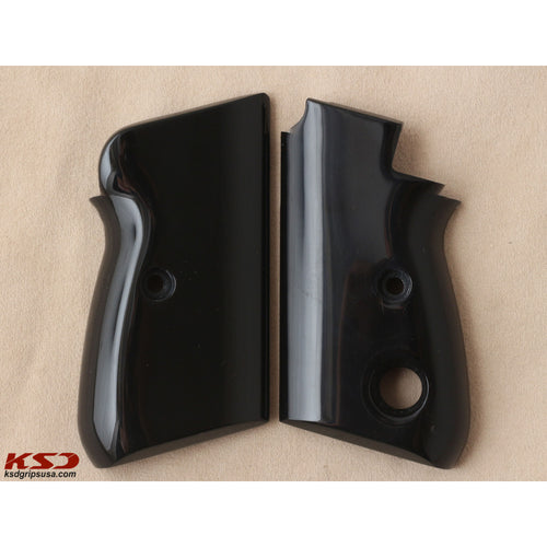 KSD Brand Beretta Mod 70 - 70 S - 71 PUMA, Acrylic Black Grips