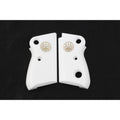 KSD Brand Beretta Mod 71 - 72 - 75 Jaguar, Acrylic White Grips