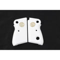 KSD Brand Beretta Mod 71 - 72 - 75 Jaguar, Acrylic White Grips