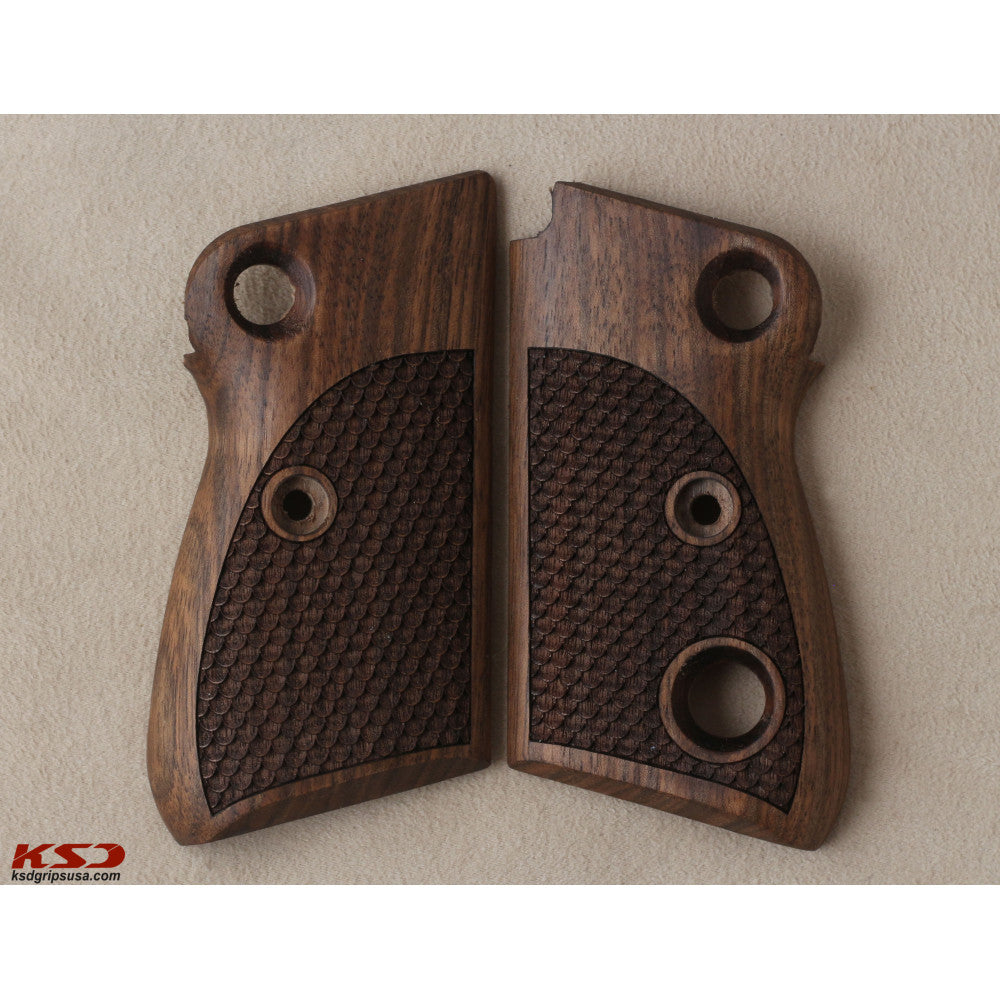 KSD Brand Beretta Mod 71 - 72 - 75 Jaguar, Turkish Walnut Grips