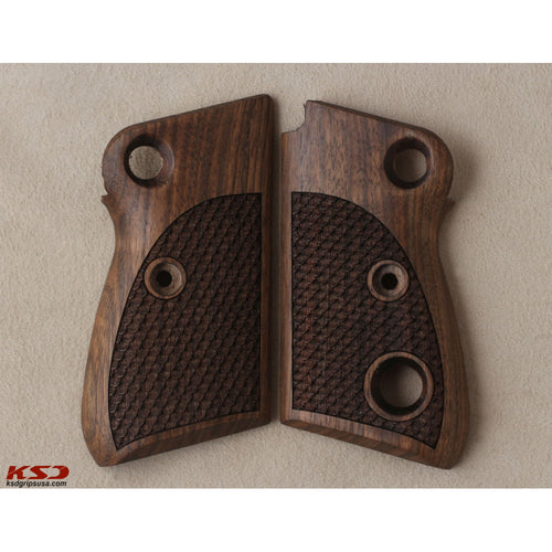 KSD Brand Beretta Mod 71 - 72 - 75 Jaguar, Turkish Walnut Grips
