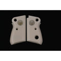 KSD Brand Beretta Mod 71 - 72 - 75 Jaguar, Acrylic Ivory Grips