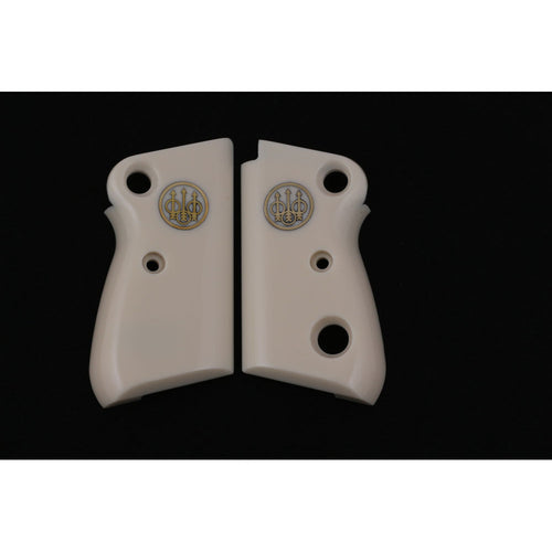 KSD Brand Beretta Mod 71 - 72 - 75 Jaguar, Acrylic Ivory Grips