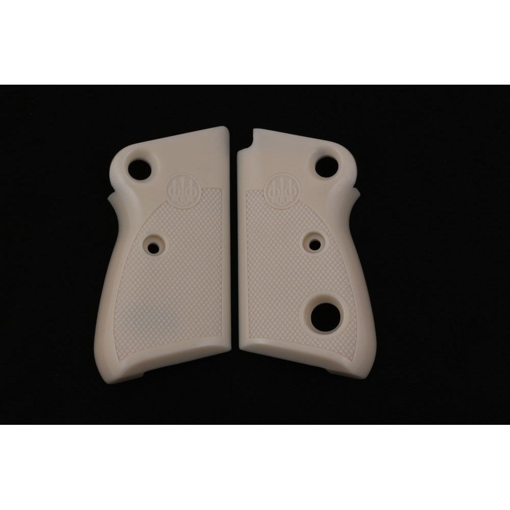 KSD Brand Beretta Mod 71 - 72 - 75 Jaguar, Acrylic Ivory Grips