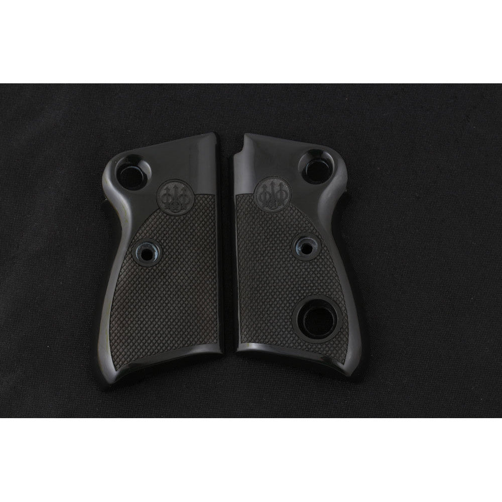 KSD Brand Beretta Mod 71 - 72 - 75 Jaguar, Acrylic Black Grips