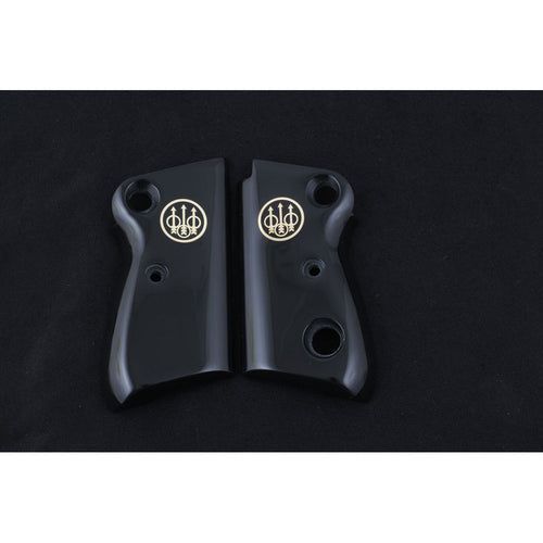 KSD Brand Beretta Mod 71 - 72 - 75 Jaguar, Acrylic Black Grips