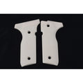 KSD Brand Beretta Mod 8000 / 8040 F Stoeger, Acrylic White Grips