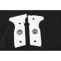 KSD Brand Beretta Mod 8000 / 8040 F Stoeger, Acrylic White Grips