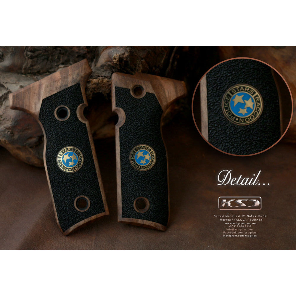 KSD Brand Beretta Mod 8000 / 8040 F Stoeger, Turkish Walnut Grips
