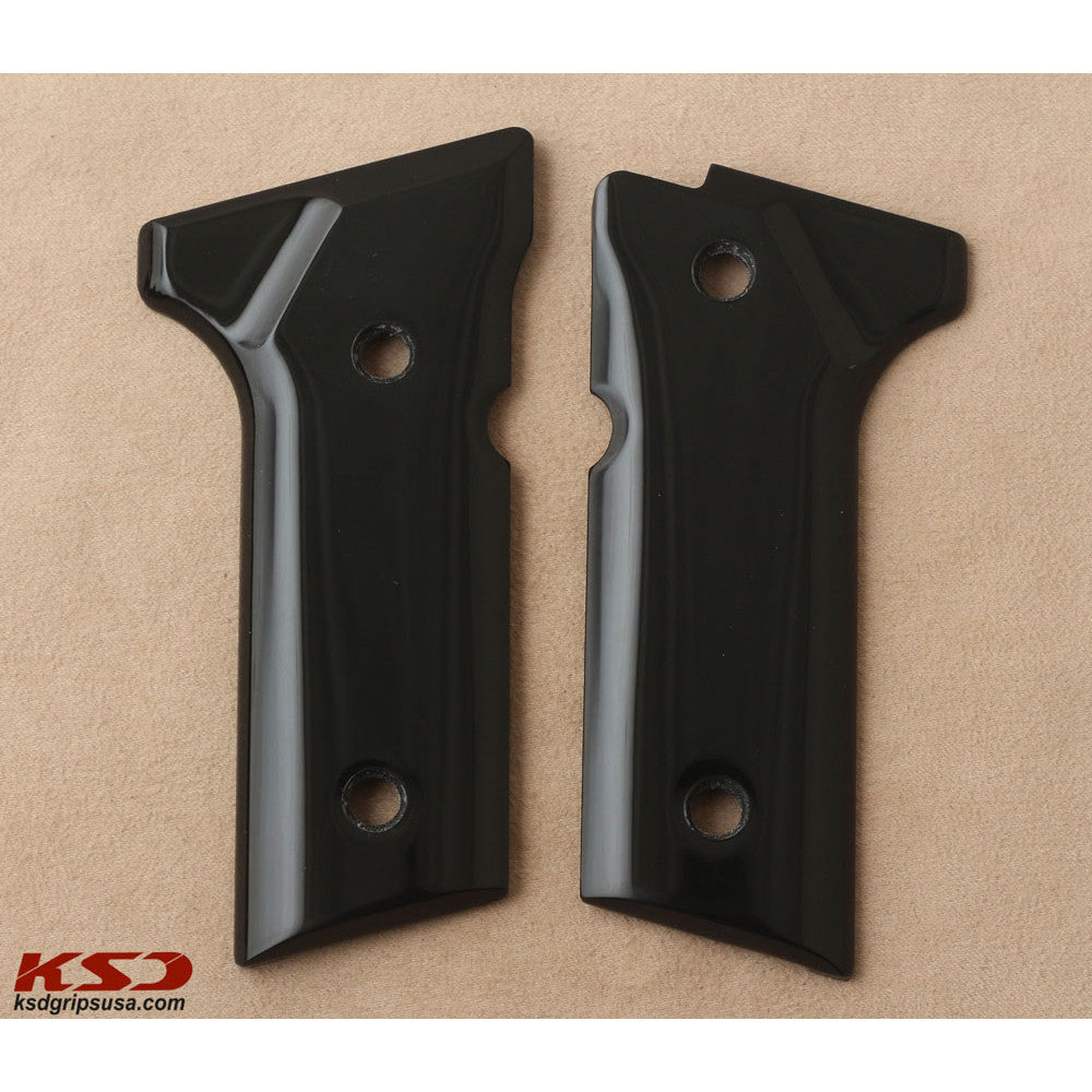 KSD Brand Beretta Vertec, 92X RDO Vertec, M9A3, Acrylic Black Grips