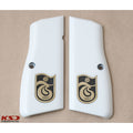 KSD Brand Browning MK3, Acrylic White Grips