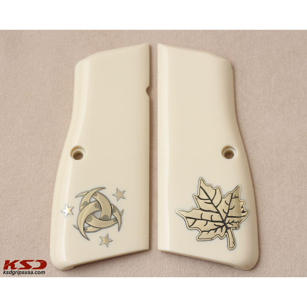 KSD Brand Browning MK3, Acrylic Ivory Grips